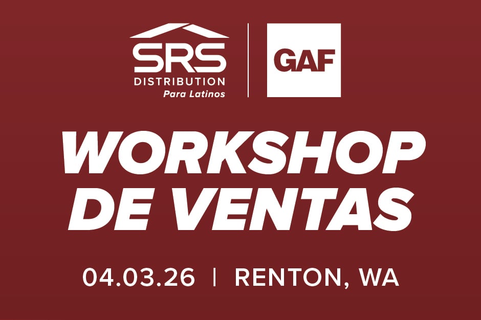 SRS Building Products y GAF workshop de Ventas