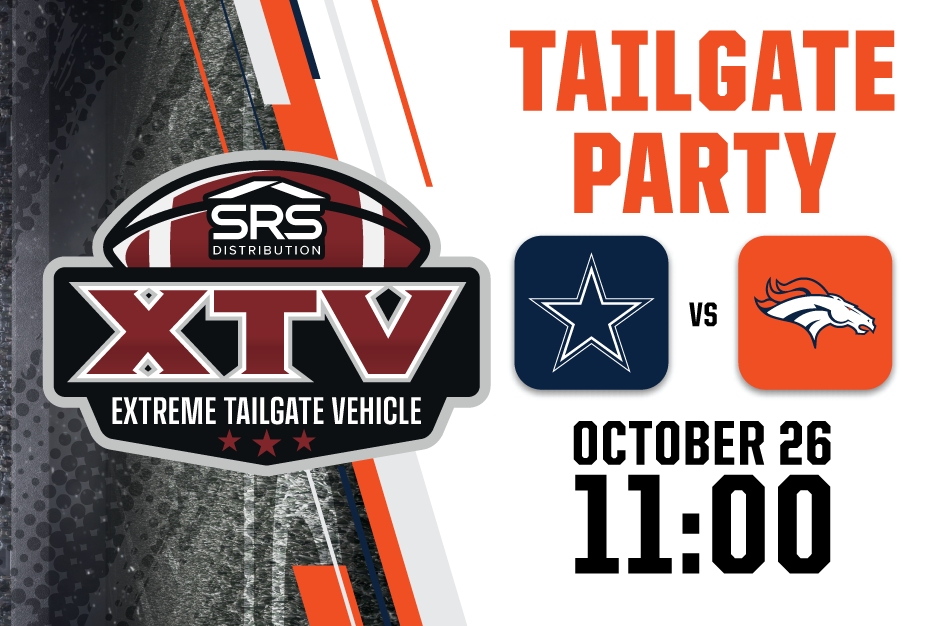 YOU'RE INVITED TO OUR TAILGATE PARTY!  DALLAS COWBOYS vs DENVER BRONCOS