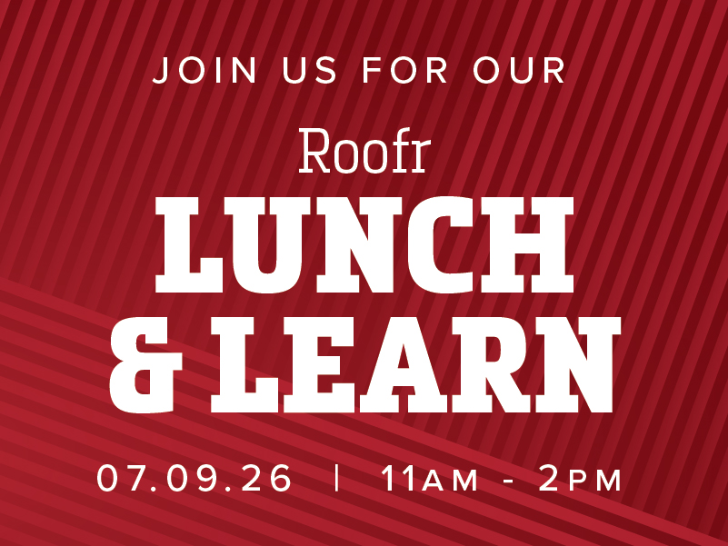 Roofr Lunch & Learn