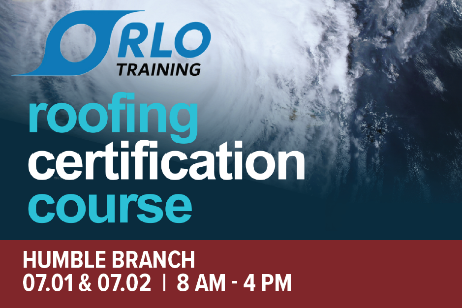 ORLO TRAINING Roofing Certification Course