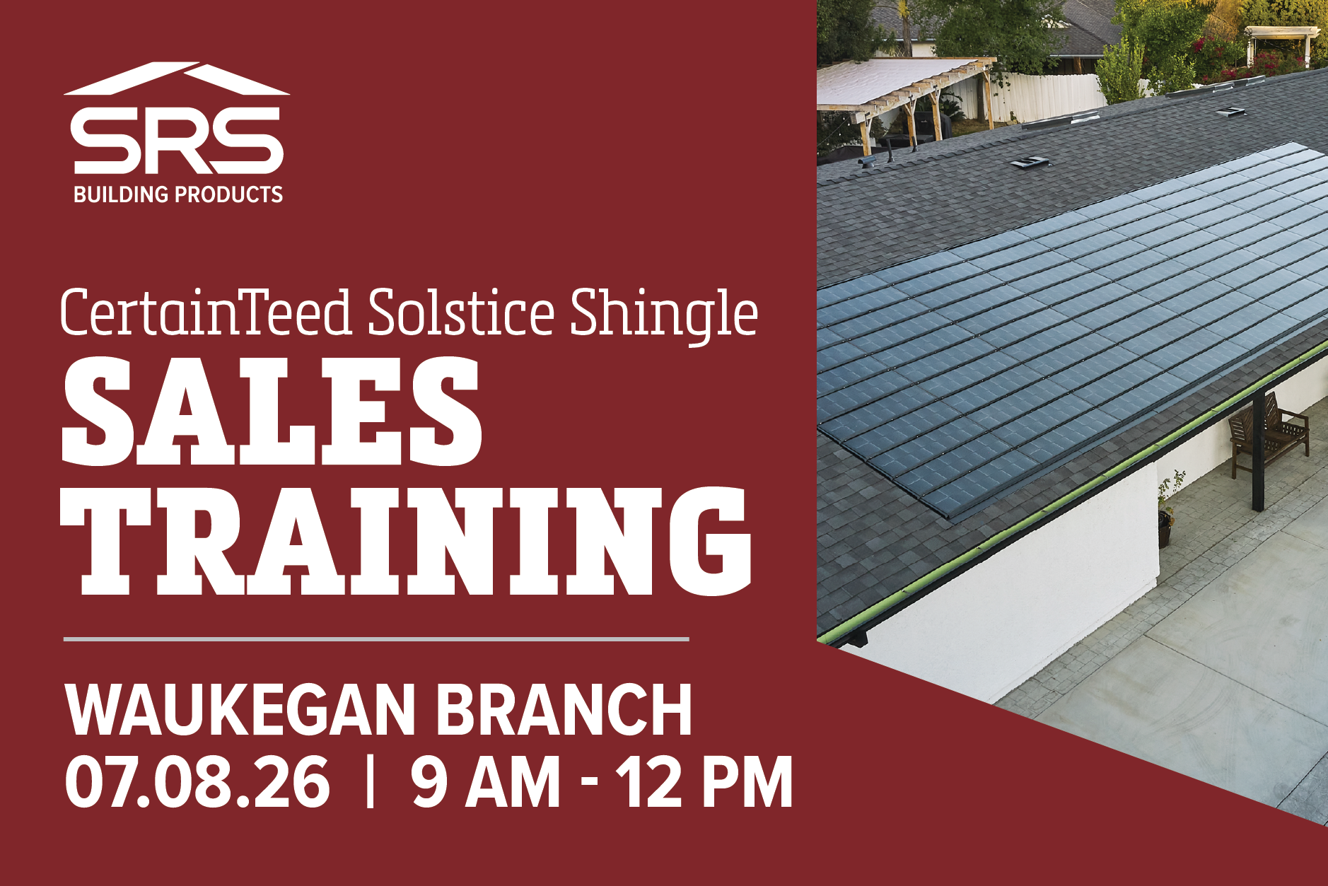 CertainTeed Solstice Shingle Sales Training