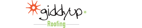 giddy up roofing logo