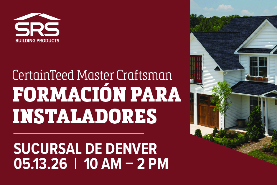 CertainTeed Master Craftsman FORMACIÓN PARA INSTALADORES