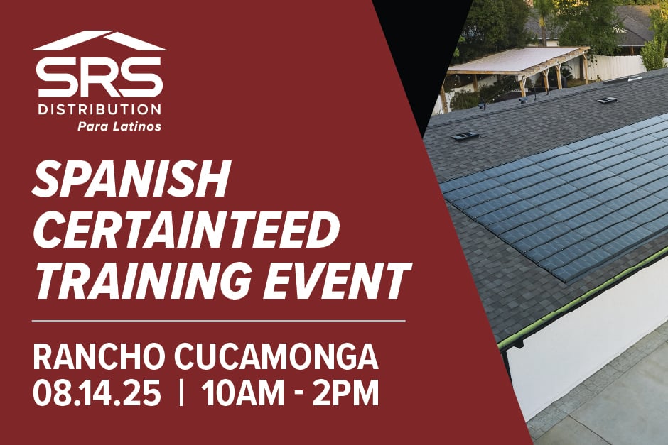 Spanish CertainTeed TRAINING EVENT