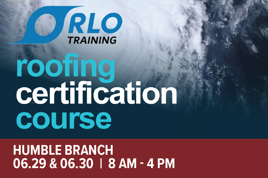 ORLO TRAINING Roofing Certification Course